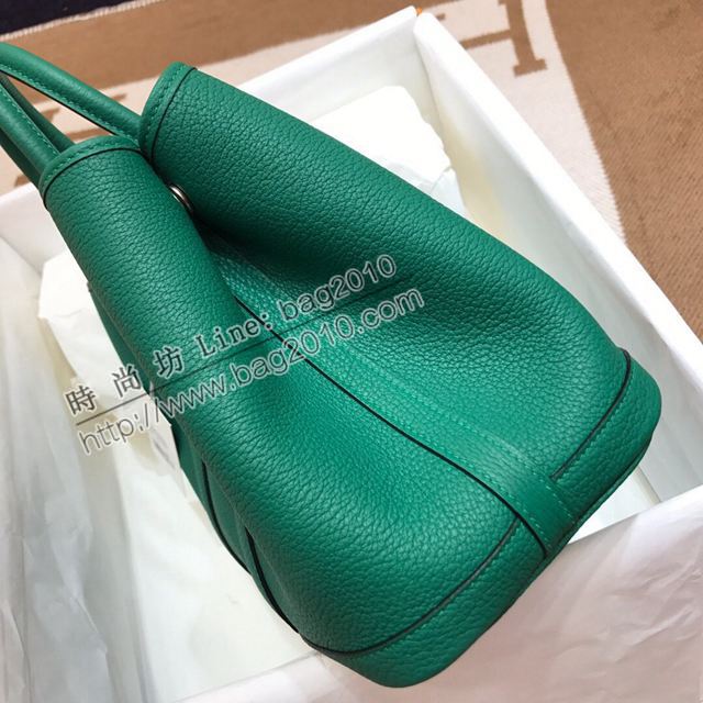 HERMES女包 花園包m Garden party 愛馬仕原版togo皮手提包  Ama1679